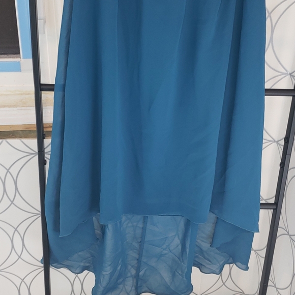 Euc strapless high low dress small - Picture 3 of 6